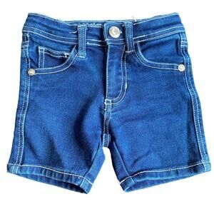 Limited Too Cotton Blend Blue Jean Girls Denim Shorts Sz 2t Summer Casual